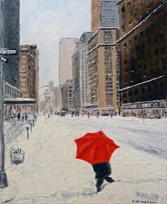 Ray Abrams - Red Umbrella