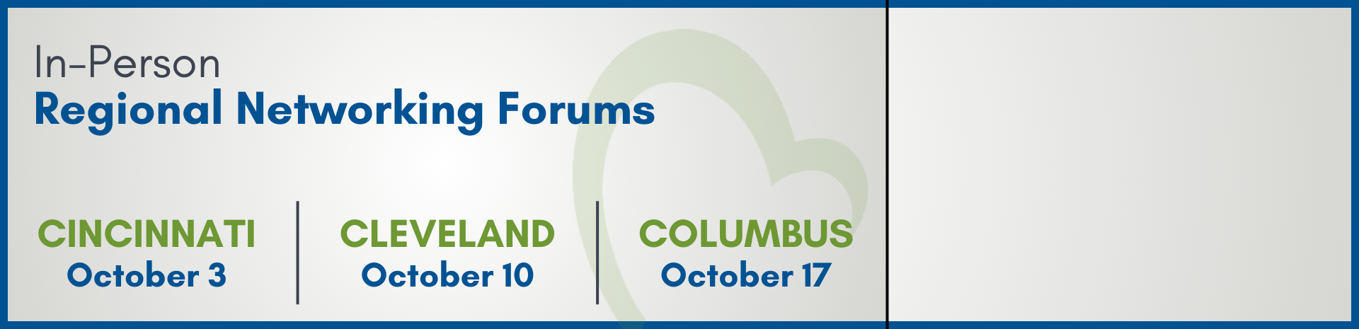 Fall Regional Networking Forums