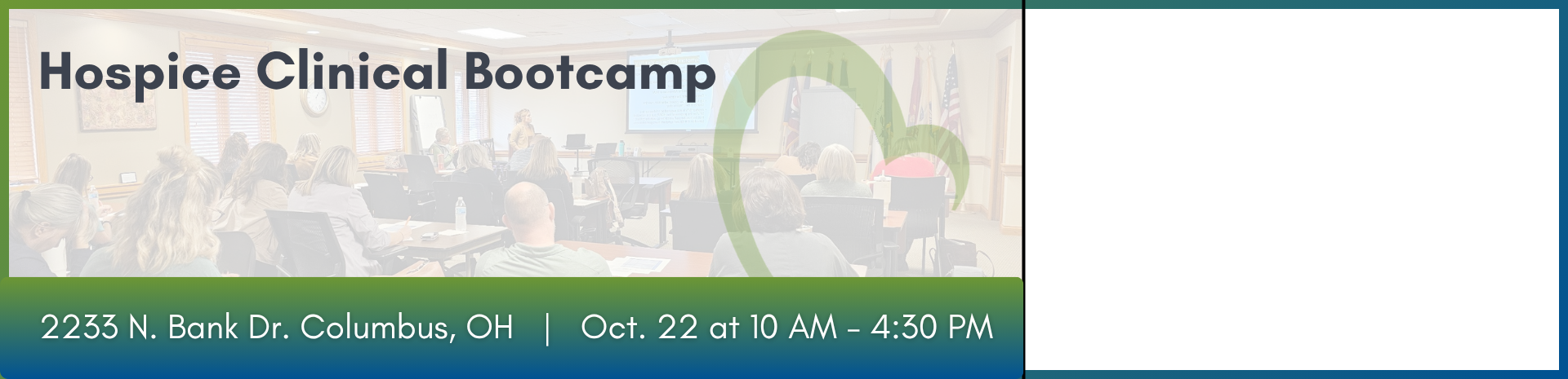 2025 Hospice Clinical Bootcamp Banner