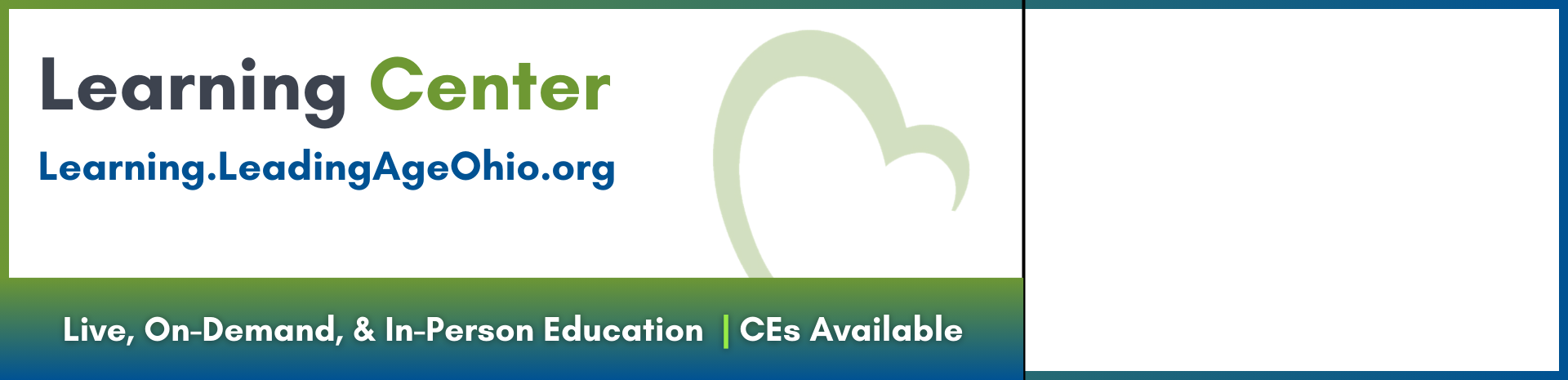 The Learning Center Banner