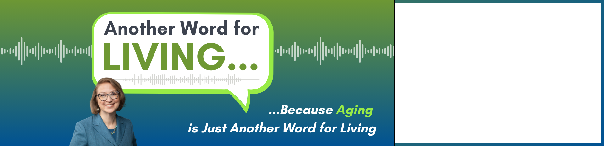 Another Word For Living Banner